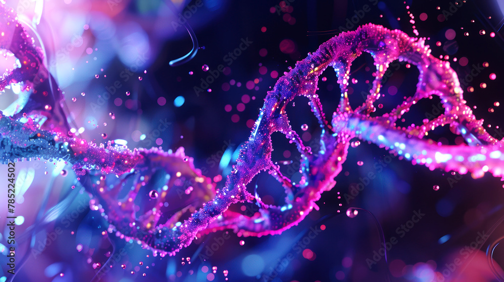 background digital visual screen of DNA futuristic for digital and print background digital visual screen of DNA futuristic for digital and print