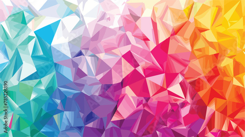 Abstract Color Polygon Background Design Abstract Geom