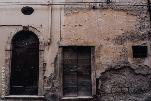 old abandoned building