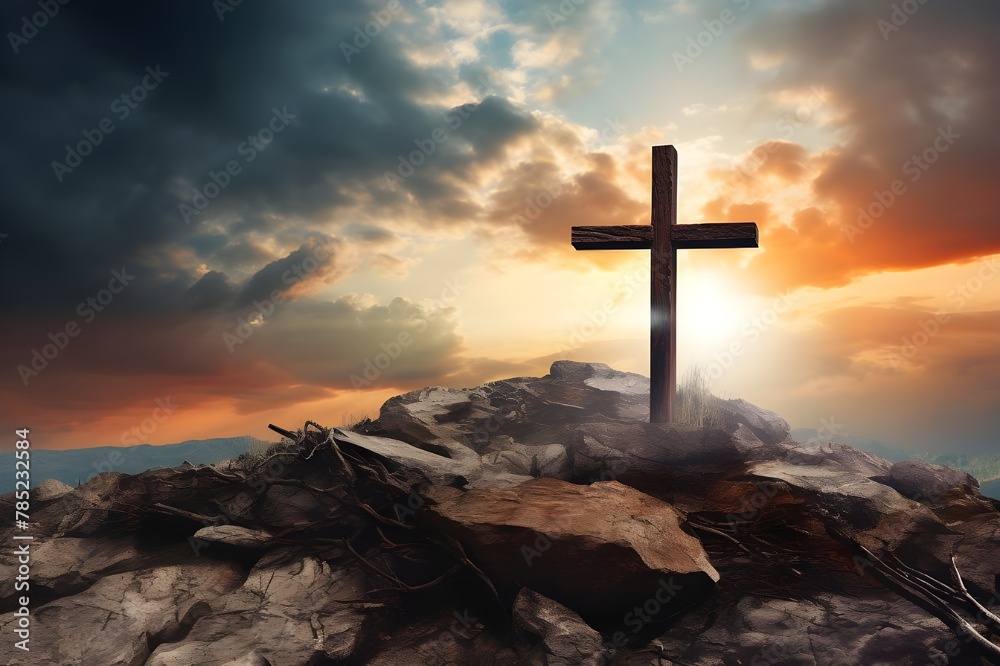 cross in the sky cross in the sky