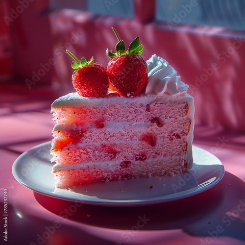 cheesecake with strawberries