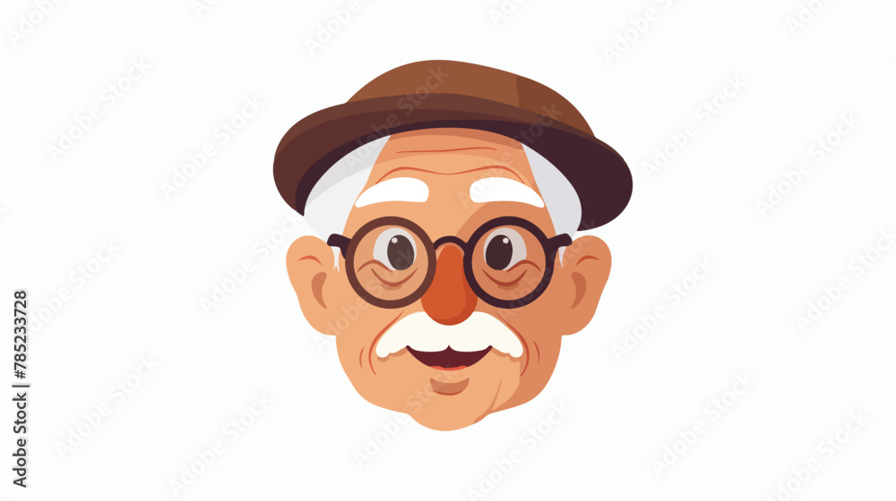 A senior citizen pensioner OAP old man emoji emoticon