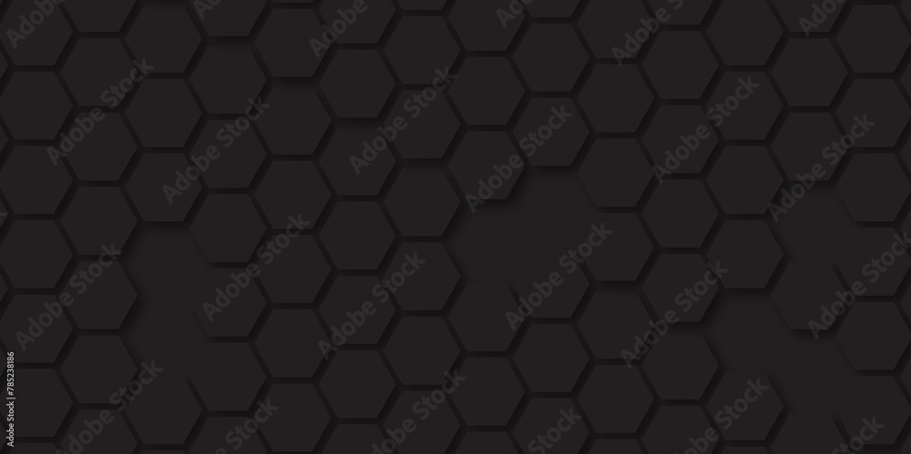 Black hexagon background. grey concrete cement stone tile wall. 3d illustration rendering. Black geometric layout template. Abstract background of modern wall. colored paper in dark colors.
Black hexagon background. grey concrete cement stone tile wall. 3d illustration rendering. Black geometric layout template. Abstract background of modern wall. colored paper in dark colors.