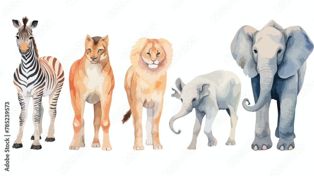 Watercolor Collection of Baby Animals A Beautifully illustration