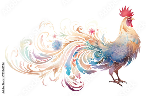 PNG Chicken poultry rooster animal. 