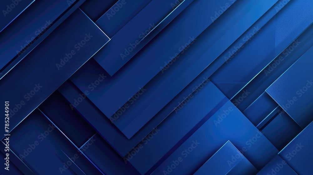 Abstract Blue Geometric Background with Light Effects Abstract Blue Geometric Background with Light Effects