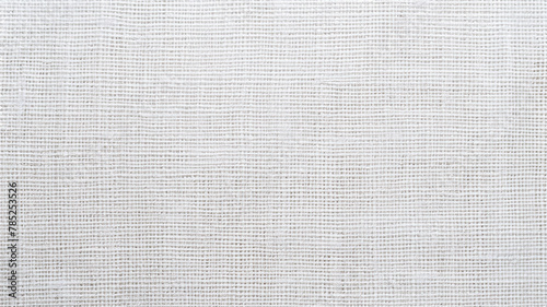 White blank canvas paper texture background, for design or text