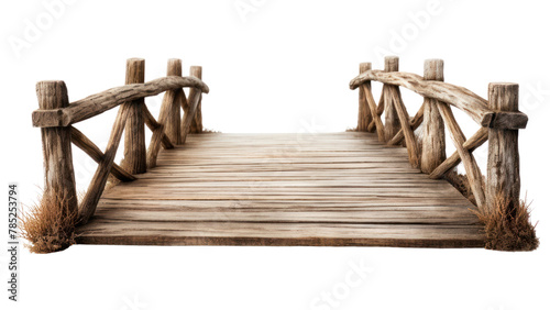 PNG Boardwalk bridge wood footbridge photo