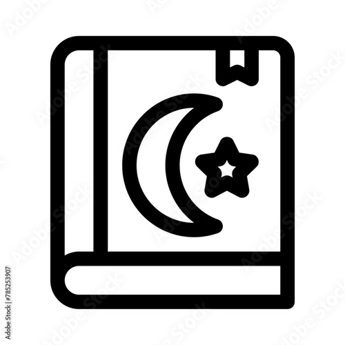 Quran line icon