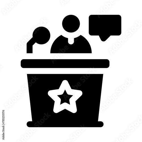 iman glyph icon