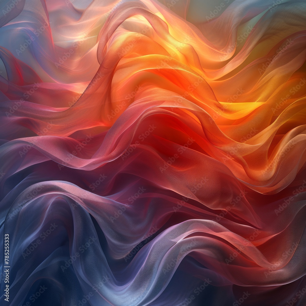 Dynamic Wave of Colorful Hues Dynamic Wave of Colorful Hues