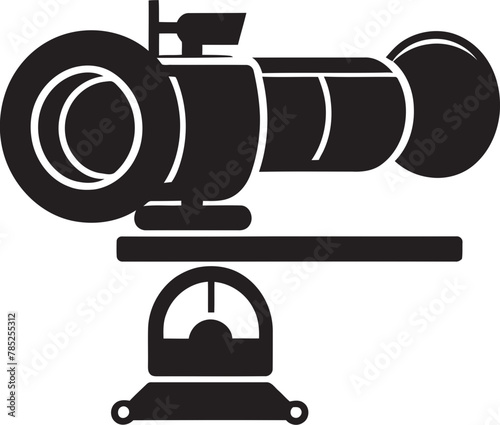Whimsical Cinema Camera Vector Illustration with Whimsical Characters