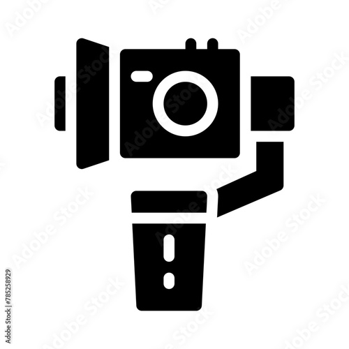 gimbal glyph icon