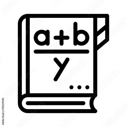 algebra line icon