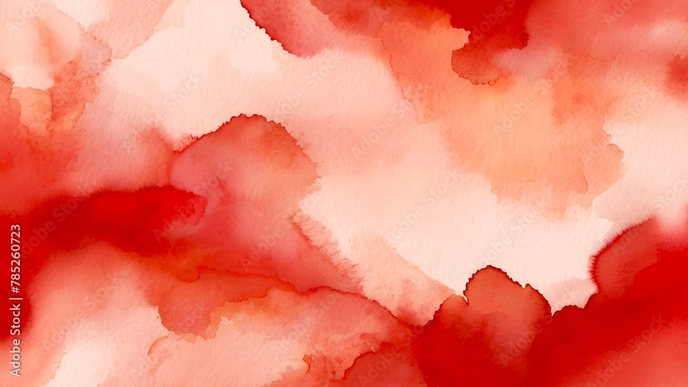 abstract red watercolor style background
