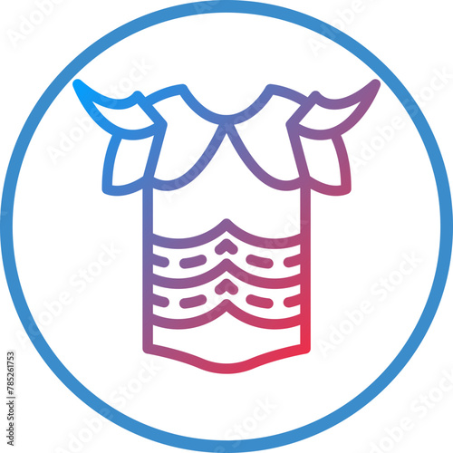 Vector Design Armor Icon Style