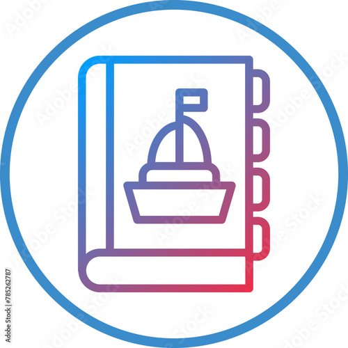 Vector Design Literary Mythology Icon Style