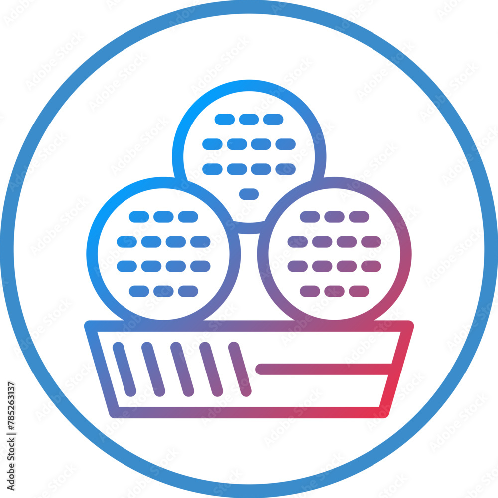 Vector Design Falafel Icon Style Vector Design Falafel Icon Style
