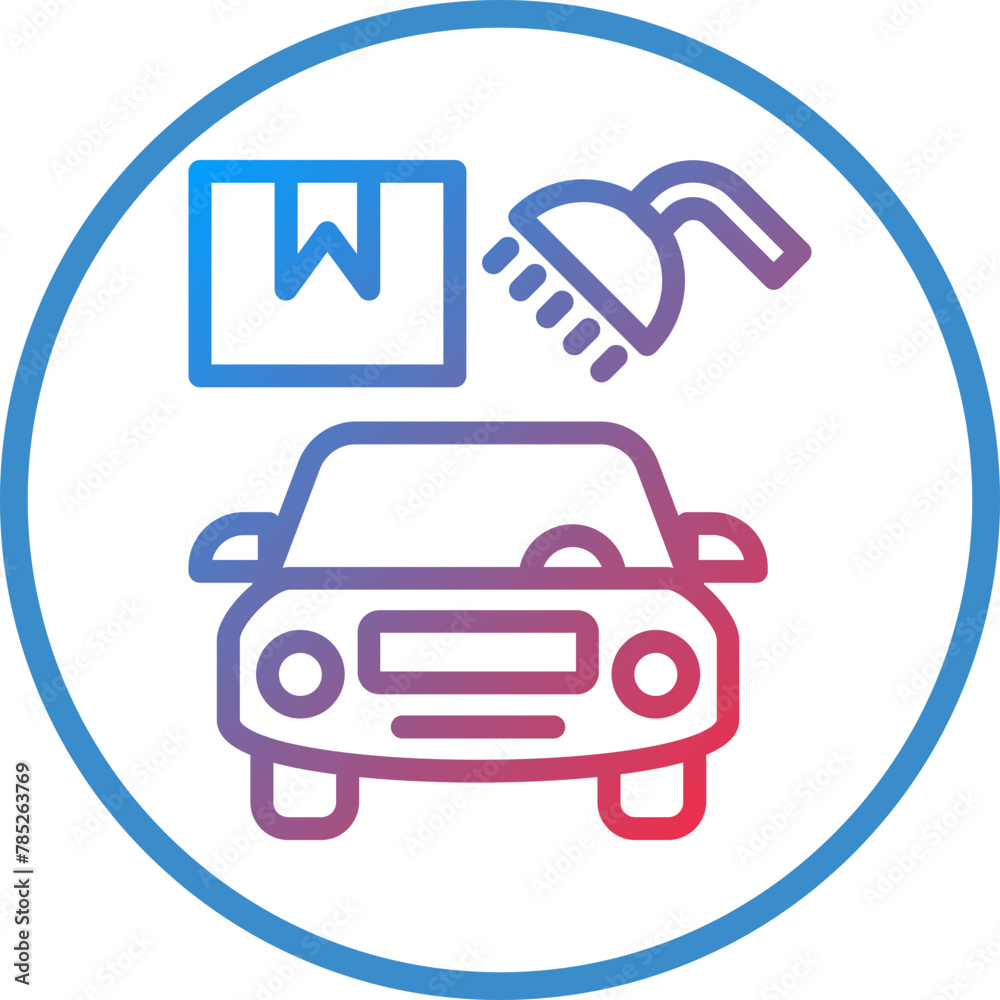 Vector Design Wash Packages Icon Style Vector Design Wash Packages Icon Style
