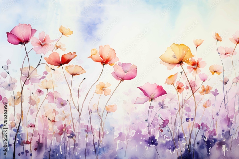 Obraz premium Watercolor Background Watercolor Texture Watercolor Art Watercolor Design Watercolor Illustration 