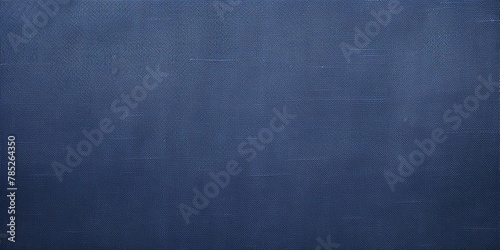 Navy Blue canvas texture background, top view. Simple and clean wallpaper with copy space area for text or design