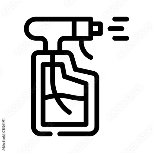 sprayer line icon