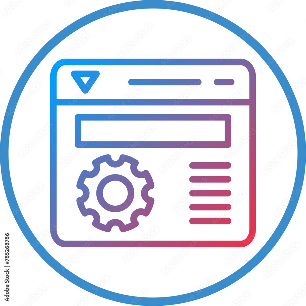 Vector Design Custom Features Icon Style Vector Design Custom Features Icon Style
