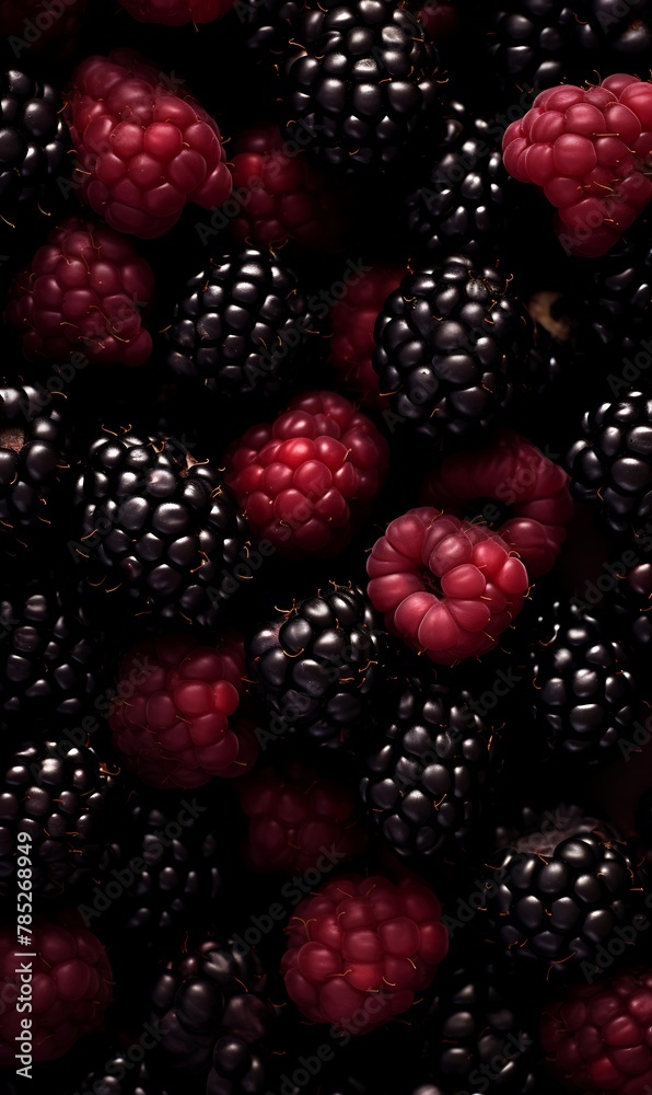 Fresh Blackberrys as background. Fresh Blackberrys