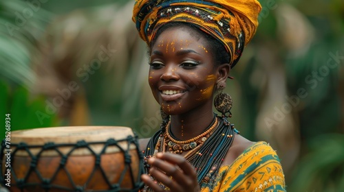 cultural performance African people