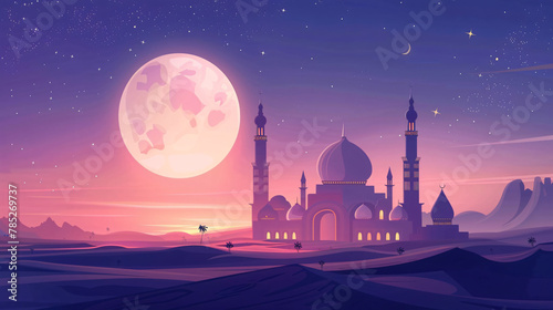 Arabic Islamic animation for greeting Muslims  © Anas