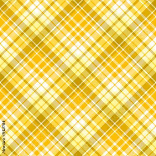 Seamless pattern in wondrous yellow colors for plaid, fabric, textile, clothes, tablecloth and other things. Vector image. 2