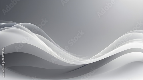 Sure, how about Abstract Wave Design in Blue and Gray Gradient?