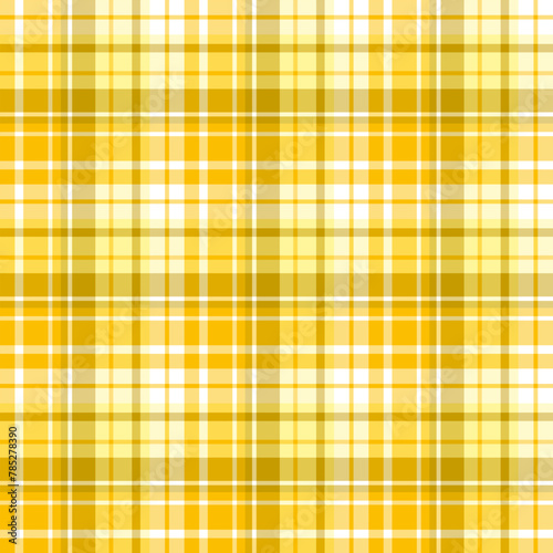 Seamless pattern in wondrous yellow colors for plaid, fabric, textile, clothes, tablecloth and other things. Vector image.