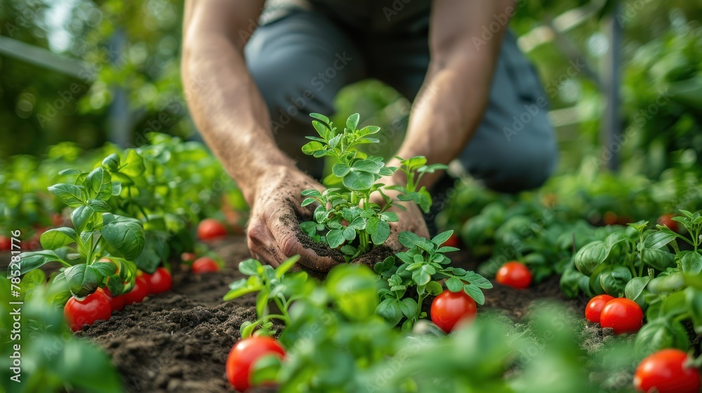 Fototapeta premium gardening, agriculture