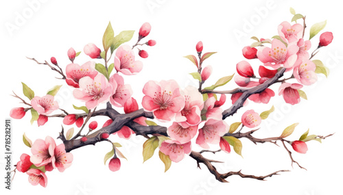 PNG Blossom flower cherry plant