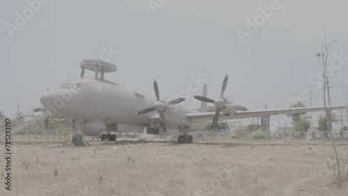 Destroyed Old Indian Aircraft SLog