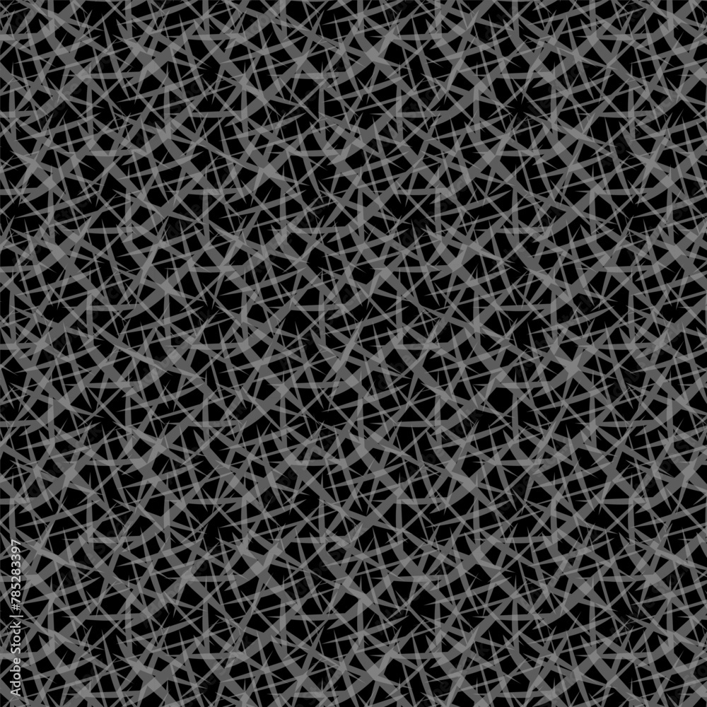Abstract texture of gray small elements on a black background Abstract texture of gray small elements on a black background