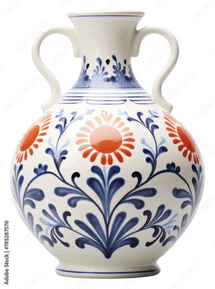 PNG Porcelain pottery vase jug