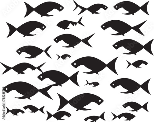 Futuristic Fish Icon Design