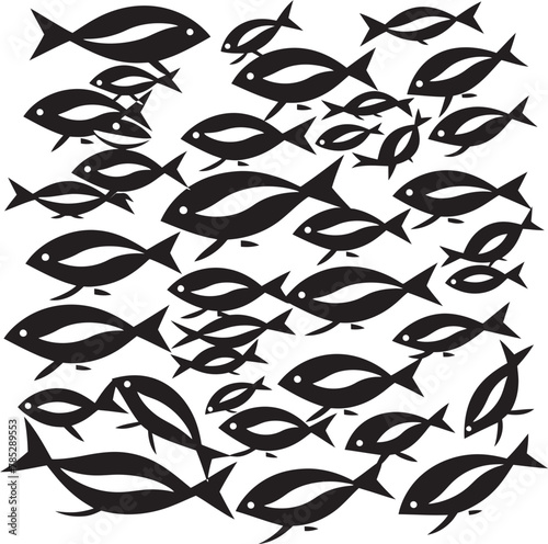 Vibrant Fish Illustration for Branding