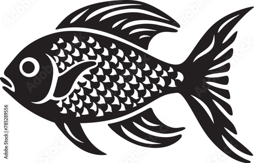 Vibrant Fish Logo for Food Businesses with Appetizing Colors