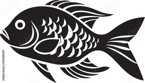 Dynamic Fish Icon for Fitness Brands with Dynamic Poses