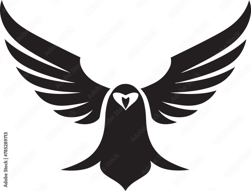 Obraz premium Tern in Vector Flight Display