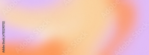 Abstract soft pastel gradient texture with noise and blur effects. Colorful digital soft noise effect on transparent background. Effect of film overlay on the screen
