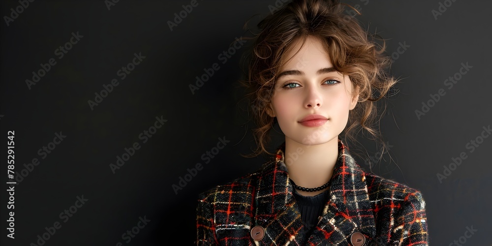 Timeless Tweed Jacket Embodies Elegance and Legacy of Luxury in Thoughtful Portrait Timeless Tweed Jacket Embodies Elegance and Legacy of Luxury in Thoughtful Portrait