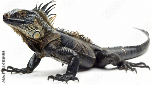 Black Spiny Taed Iguana