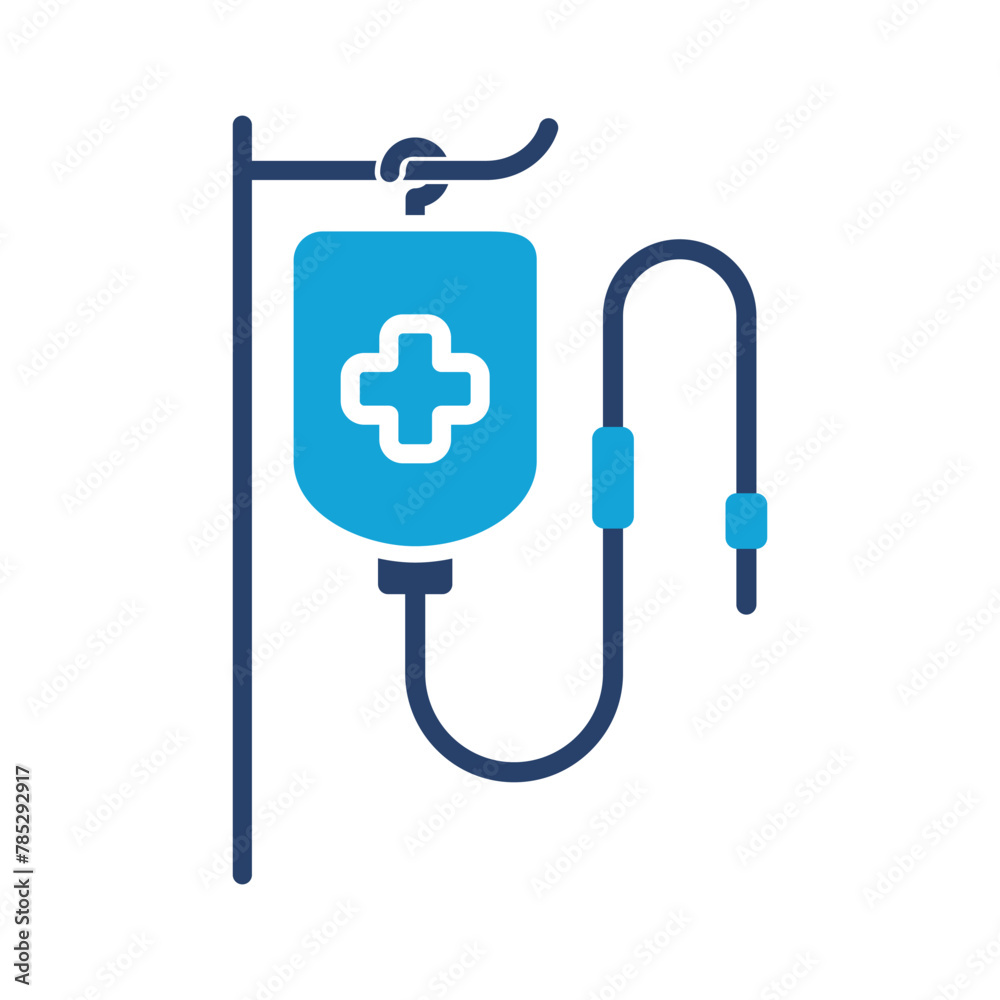 infusion icon solid vector design in trendy style infusion icon solid vector design in trendy style
