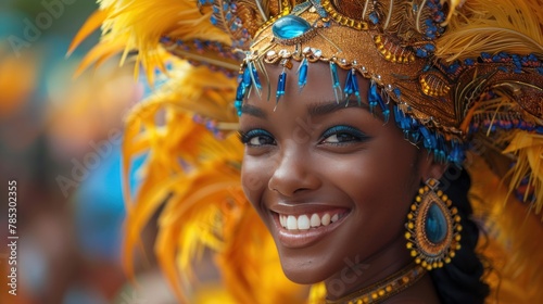 Notting Hill Carnival: Dynamic photographs of the Caribbean-inspired music, dance, costumes, and street food during the Notting Hill Carnival in London, UK, Europe