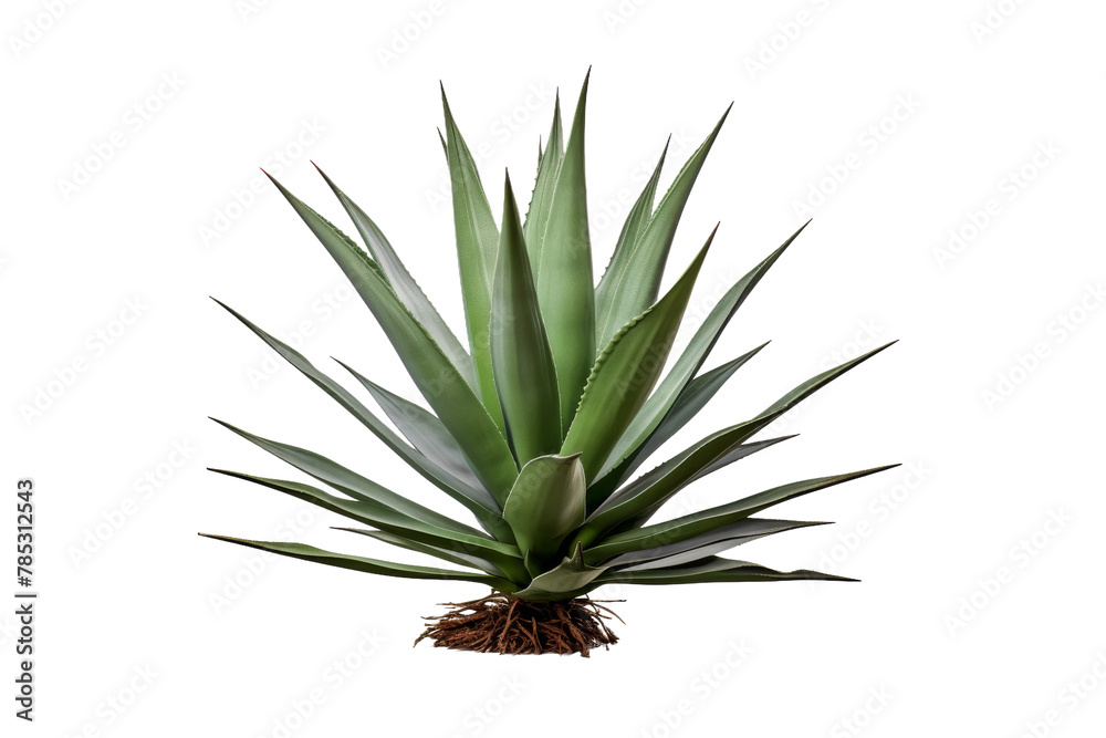 Serene Aloe: Tranquility in White. On a White or Clear Surface PNG Transparent Background. Serene Aloe: Tranquility in White. On a White or Clear Surface PNG Transparent Background.