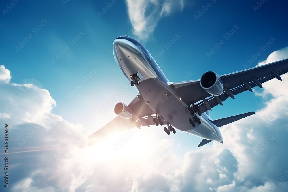 Obraz premium Russia IrAero airline company permitted to organize flights to and from Moscow and Varanda 